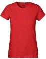 Dames T-shirt Neutral Classic O80001 Rood